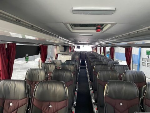 Sittplatser i buss